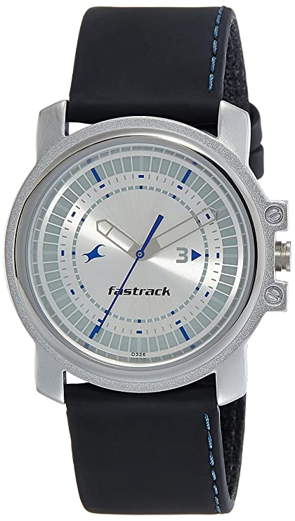 Fastrack (Analog Silver Dial Men's Watch)